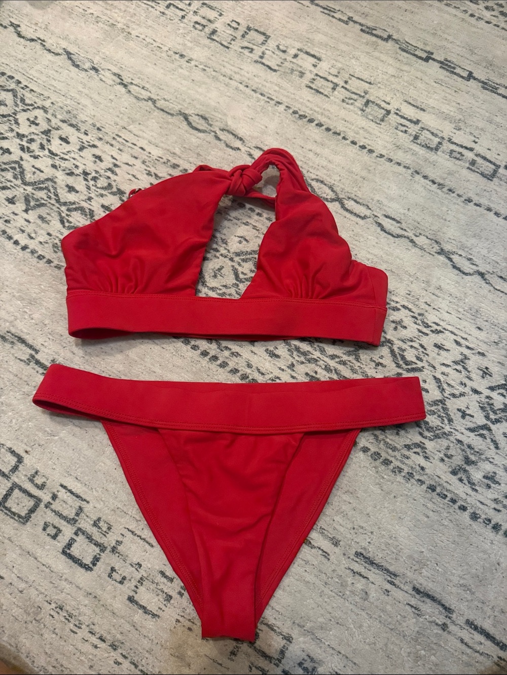 Tularosa Bold Red Swim Top